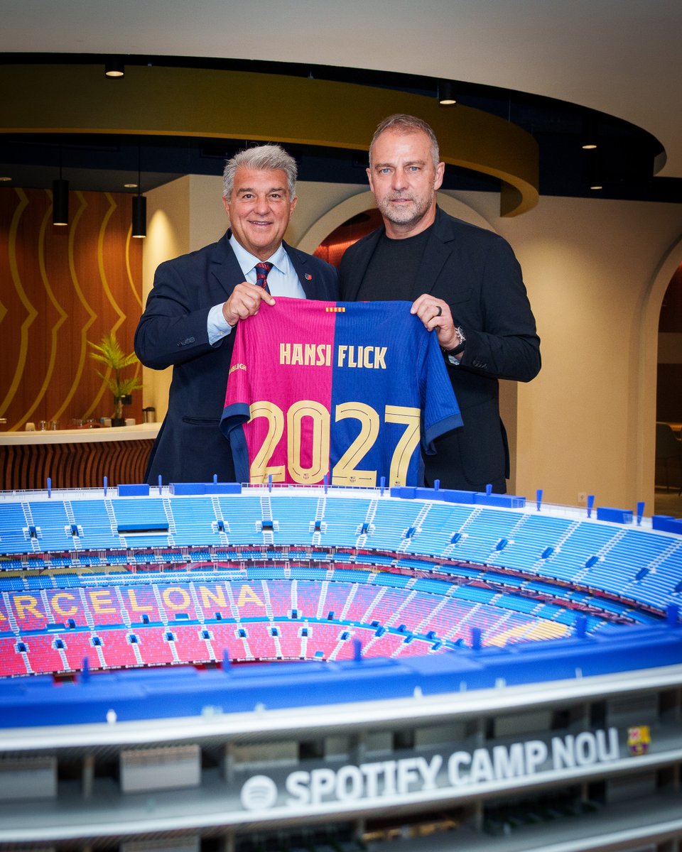 Hansi Flick, FC Barcelona head coach 🫡