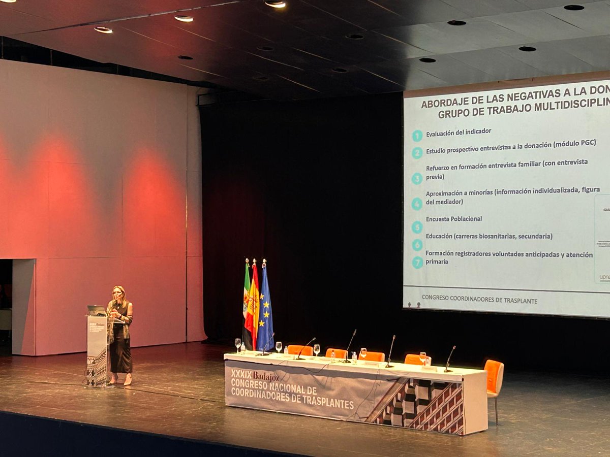 URiotinto's tweet photo. Celebración del XXXIX Congreso de coordinadores de trasplantes en Badajoz durante los días 21-23 de mayo con la asistencia de nuestro coordinador @EmilioJimenez87 . @ONT_esp @A_Trasplantes @coordtxSevHuelv https://t.co/0lUdBCg8sX