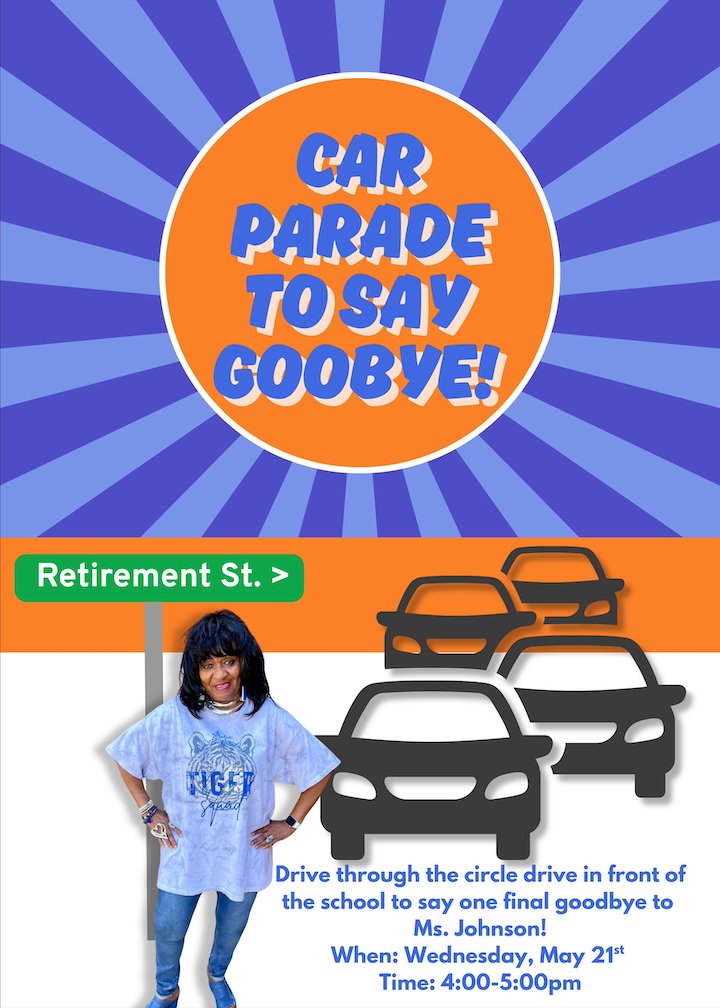 BartlettCitySchools (@bartlettschools) on Twitter photo If you currently attend or have a family member who attended <a href="/AltruriaTigers/">Altruria Elementary</a>, then you know Ms. Johnson. Ms. J is retiring, and while we will miss her, we wish her all the best. Altruria is hosting a car parade today from 4-5pm for the community to say goodbye. We will miss her! If you currently attend or have a family member who attended <a href="/AltruriaTigers/">Altruria Elementary</a>, then you know Ms. Johnson. Ms. J is retiring, and while we will miss her, we wish her all the best. Altruria is hosting a car parade today from 4-5pm for the community to say goodbye. We will miss her!