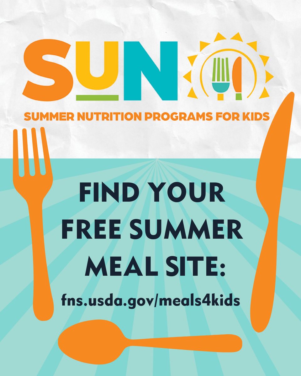 Feeding your kids this summer doesn’t have to be a chore. Text “Food” or “SFSP” to 914-342-7744 to find a free summer meals site near you.