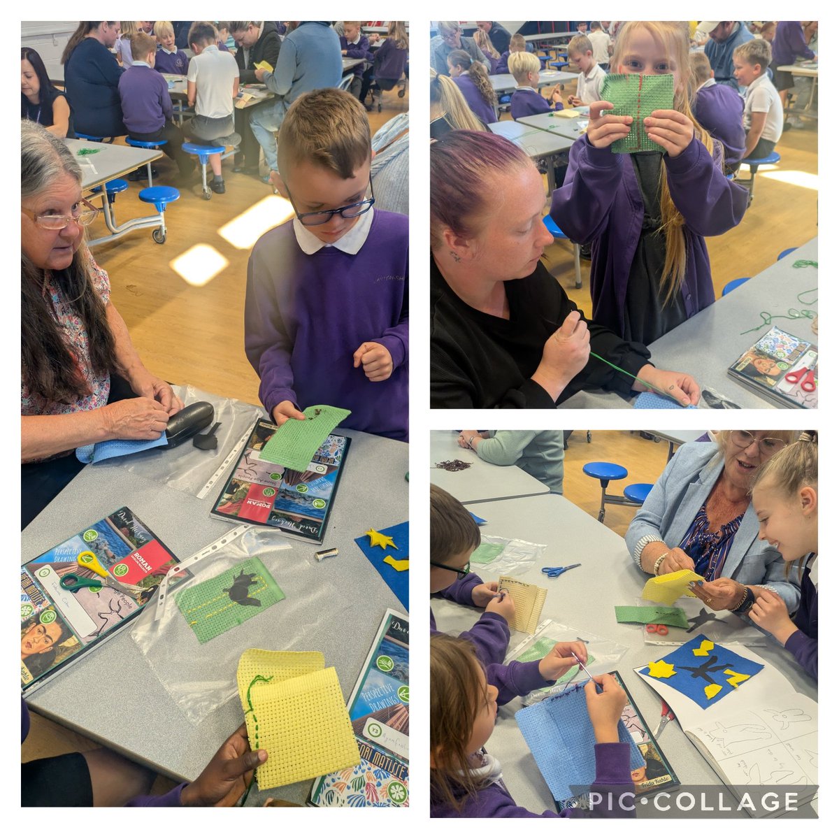 A huge thank you to all the grandparents/parents who joined Year 3 for their intergenerational DT/art session yesterday. It was a great morning sewing!