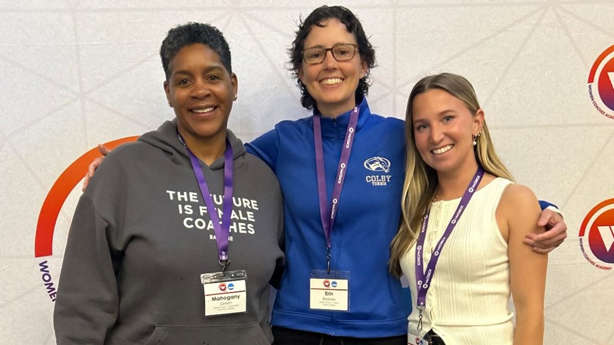 NESCAC (@nescac) on Twitter photo .<a href="/themules/">Colby Athletics</a> Women's Tennis HC Erin Reeves, <a href="/HamCollSports/">Hamilton College Athletics</a> Women 's Basketball HC Mahogany Green, & <a href="/BantamSports/">Bantam Sports</a> Field Hockey AC Hannah Tepper were part of <a href="/WeCOACH/">WeCOACH</a> 54th class of the NCAA Women Coaches Academy held May 18-21, 2025, in Denver, CO.
> nescac.com/news/2025/5/21… .<a href="/themules/">Colby Athletics</a> Women's Tennis HC Erin Reeves, <a href="/HamCollSports/">Hamilton College Athletics</a> Women 's Basketball HC Mahogany Green, & <a href="/BantamSports/">Bantam Sports</a> Field Hockey AC Hannah Tepper were part of <a href="/WeCOACH/">WeCOACH</a> 54th class of the NCAA Women Coaches Academy held May 18-21, 2025, in Denver, CO.
> nescac.com/news/2025/5/21…