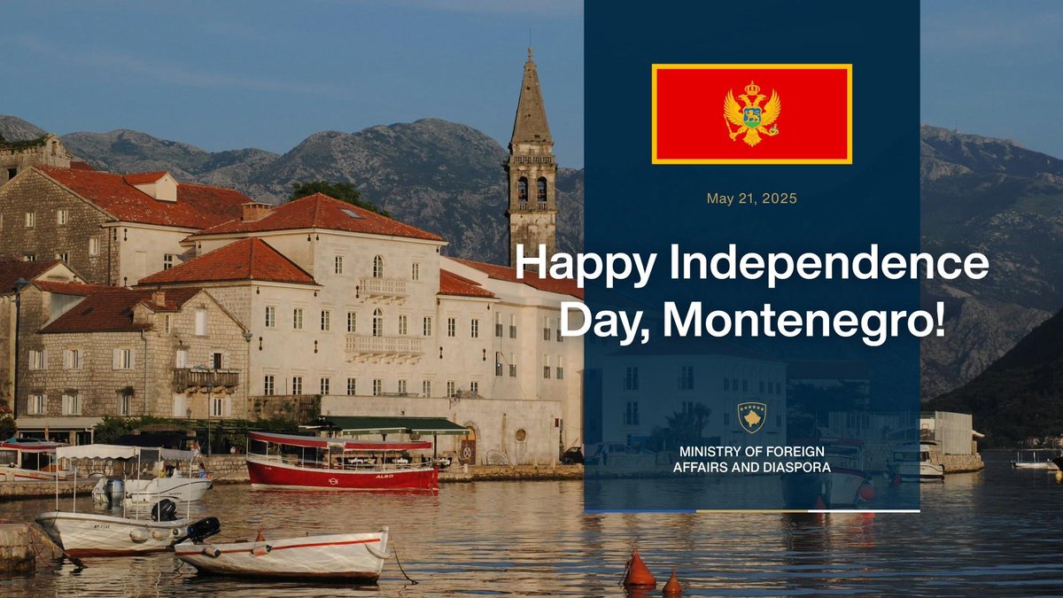 Celebrating Montenegro’s National Day, heartfelt congratulations are extended to its people. May this day reaffirm the shared commitment to peace, progress, and fruitful cooperation between our nations.