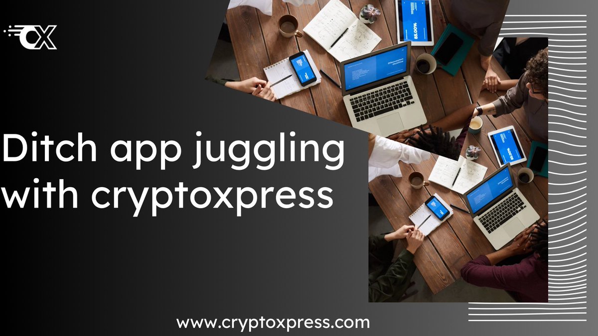 Treasureweb3's tweet photo. Cryptoxpress, A platform unified for speed, ease and control!!!
🚀 Ditch app juggling with @crypto_xpress ! One platform for exchange, wallet, and payment functions. Unified for speed, ease, and control. #CryptoSuperApp #DigitalFinance https://t.co/nAJbf26gTH