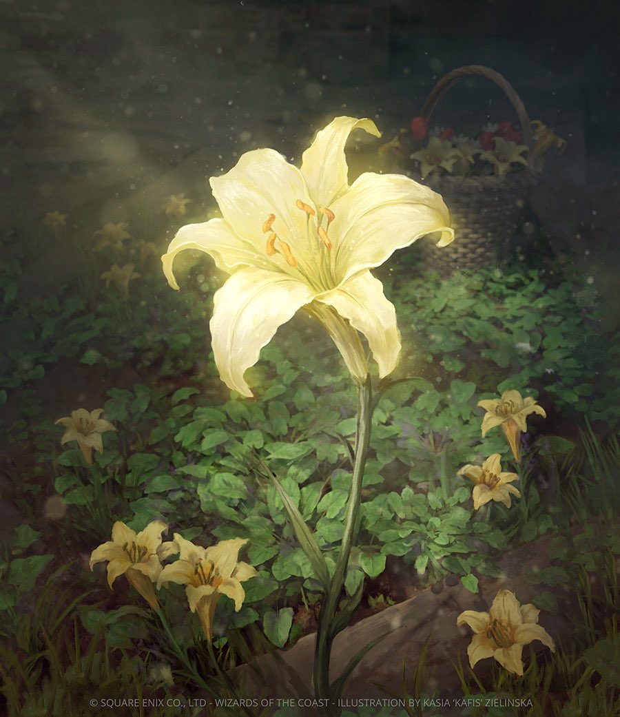 They're a lot tougher than they look. This place... It has a kind of power. - Aerith Gainsborough ✨

Gilded Lotus for Final Fantasy x Magic: The Gathering

AD: <a href="/JameelaWahlgren/">Jameela Wahlgren🏳️‍🌈🎨</a> 

I was honored to create this illustration. Grateful to be trusted with something so meaningful. ♥️