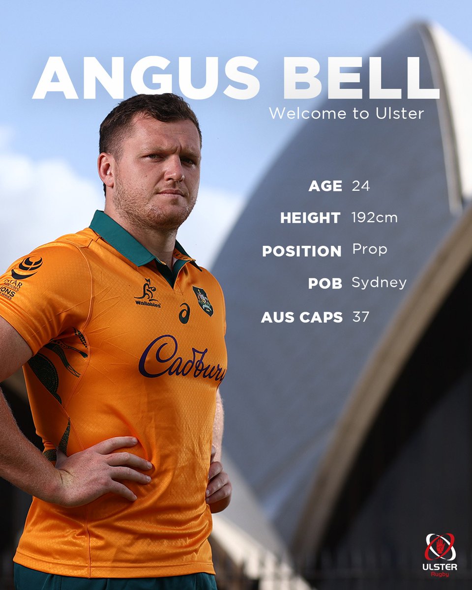Welcome to Ulster, Angus! 🤝