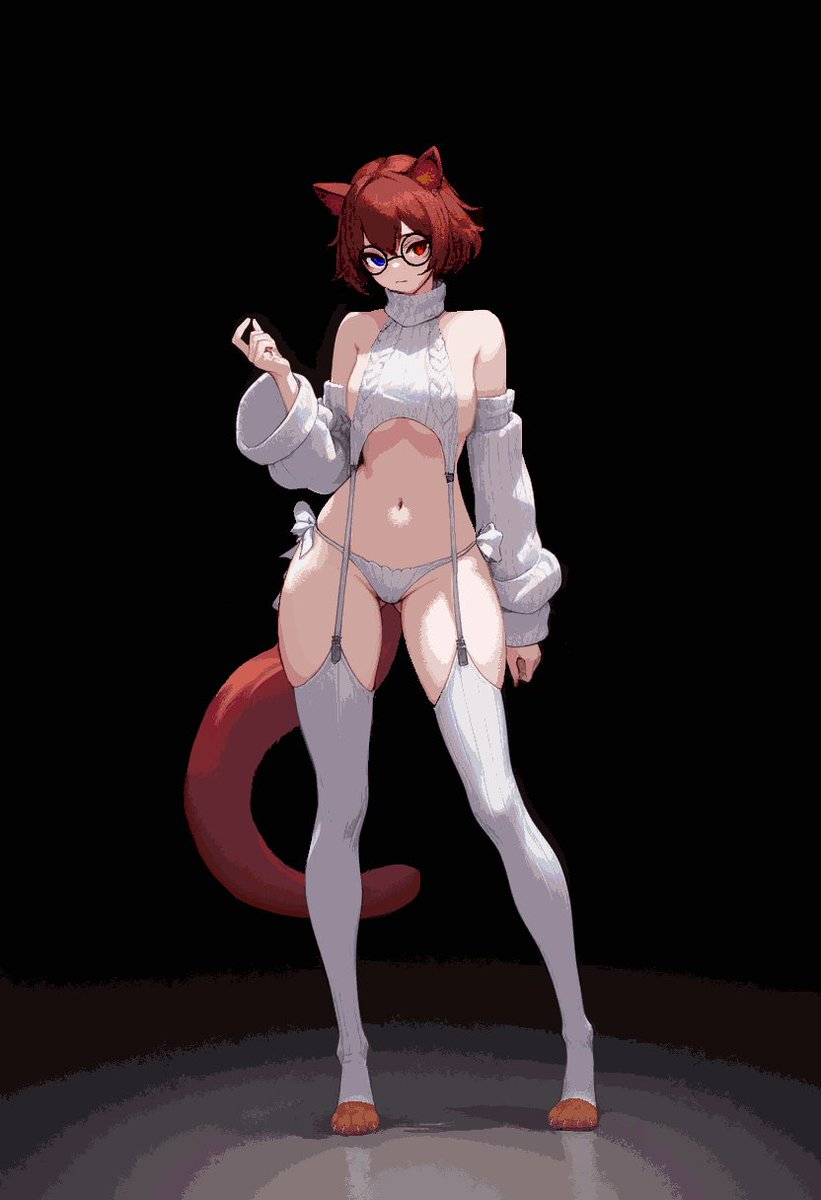 Commission finished for <a href="/MeenyaMamoru/">Meenya</a> with bonus glasses