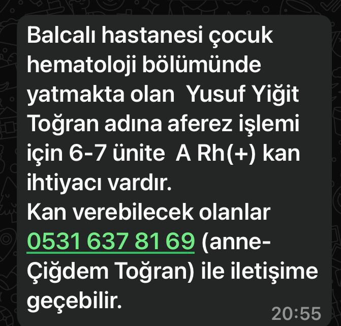 🚨  ACİLLLL  ‼️ 🚨
Arkadaşlar  bir yakınımız için çok acil Kan ihtiyacı var..
lütfen Rt ve Alıntı  yaparak elden ele yayalım 🙏🥺

<a href="/semaidilman/">Gökyüzü</a>