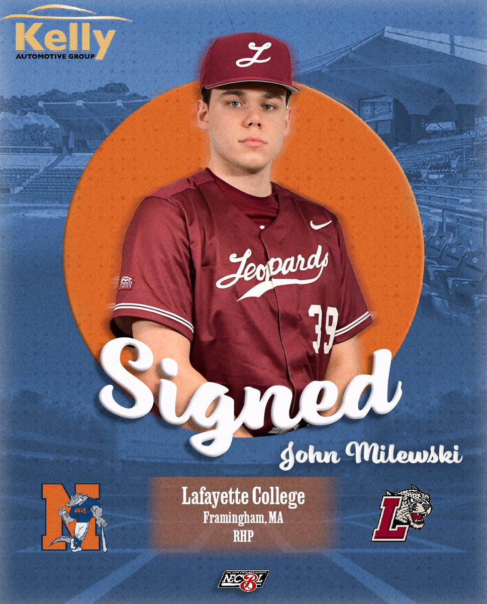 North Shore Navigators (@nsnavigators) on Twitter photo ๐ค ๐๐๐๐ ๐๐๐ ๐๐๐๐ ๐๐๐๐ โพ๏ธ
Welcome to #NavsNation, John Milewski!
The 6-foot-6 righty recently finished his sophomore season at <a href="/LafayetteBsbl/">Lafayette Baseball</a>. He's a former ISL standout at Belmont Hill and pitched for the <a href="/SilverKnightsNH/">Nashua Silver Knights โ๏ธ๐กโพ๏ธ</a> last summer.
#NECBL ๐ค ๐๐๐๐ ๐๐๐ ๐๐๐๐ ๐๐๐๐ โพ๏ธ
Welcome to #NavsNation, John Milewski!
The 6-foot-6 righty recently finished his sophomore season at <a href="/LafayetteBsbl/">Lafayette Baseball</a>. He's a former ISL standout at Belmont Hill and pitched for the <a href="/SilverKnightsNH/">Nashua Silver Knights โ๏ธ๐กโพ๏ธ</a> last summer.
#NECBL