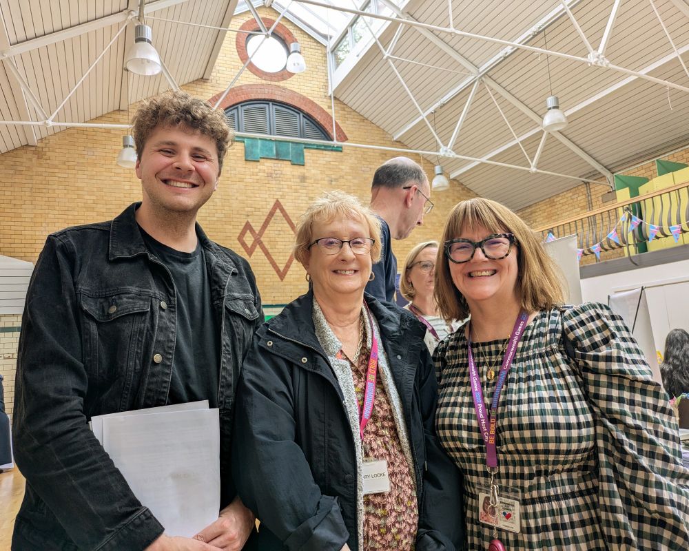Councillor David Barker (@david4bkh) on Twitter photo Great to see Selly Oak constituency' 'Shaping Birmingham's Future' marketplace today at Stirchley baths - showing residents how different community organisations and council services can work together for the city.
With <a href="/Carmel4KNN/">Carmel Corrigan</a> and <a href="/marylockelabour/">Mary Locke for Stirchley</a> Great to see Selly Oak constituency' 'Shaping Birmingham's Future' marketplace today at Stirchley baths - showing residents how different community organisations and council services can work together for the city.
With <a href="/Carmel4KNN/">Carmel Corrigan</a> and <a href="/marylockelabour/">Mary Locke for Stirchley</a>