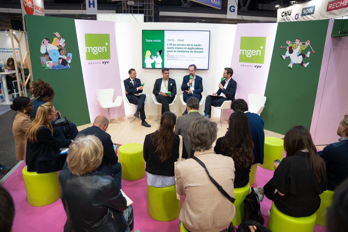 PierreSDZ's tweet image. 🟢Présentation de 10 conférences MGEN à l'occasion de SantExpo