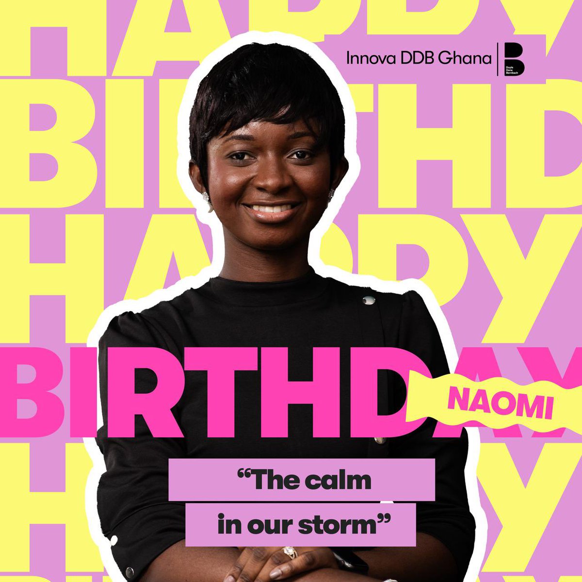 A warm heart and sharp mind. Your fierce leadership inspires, uplifts and holds us all together.
Happy birthday @neyomie_tetteh 🎉🎂🥳 the one who makes it all look easy.

#innovaddbghana #celebrations🎉 #adagency
