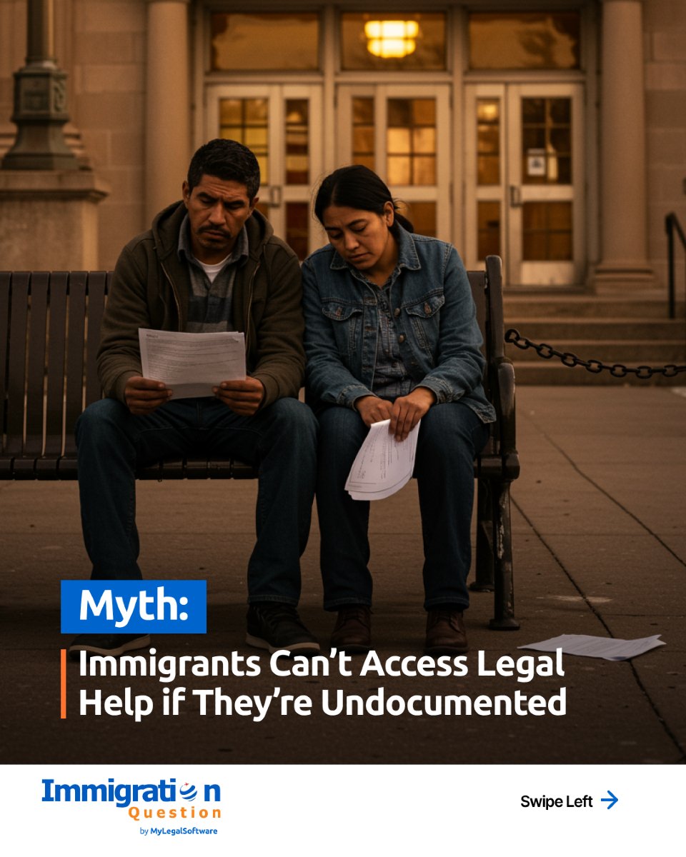 BougeeAndFree's tweet photo. Don’t believe the myth—undocumented #immigrants can get legal help. Everyone in the U.S. has the right to legal representation, no matter their status. Whether you’re seeking guidance or offering it, Immigration Question is here to connect you.

#ImmigrationHelp #KnowYourRights https://t.co/ptdyhMo4vk