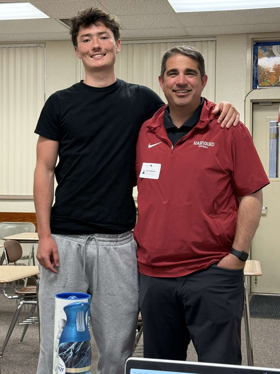 Thank you <a href="/CoachJimJackson/">Jim Jackson</a> for stopping by the school today! I had a great conversation. See you at camp soon!