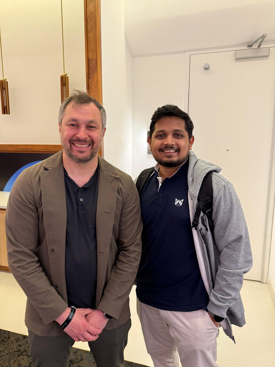 WilfredAlmeida_'s tweet image. After 2 years of building of @solana, I finally met @aeyakovenko
He is the biggest user of the Ping Thing service I maintain, we talked about some new features for it
Rare to spot him not surrounded by people