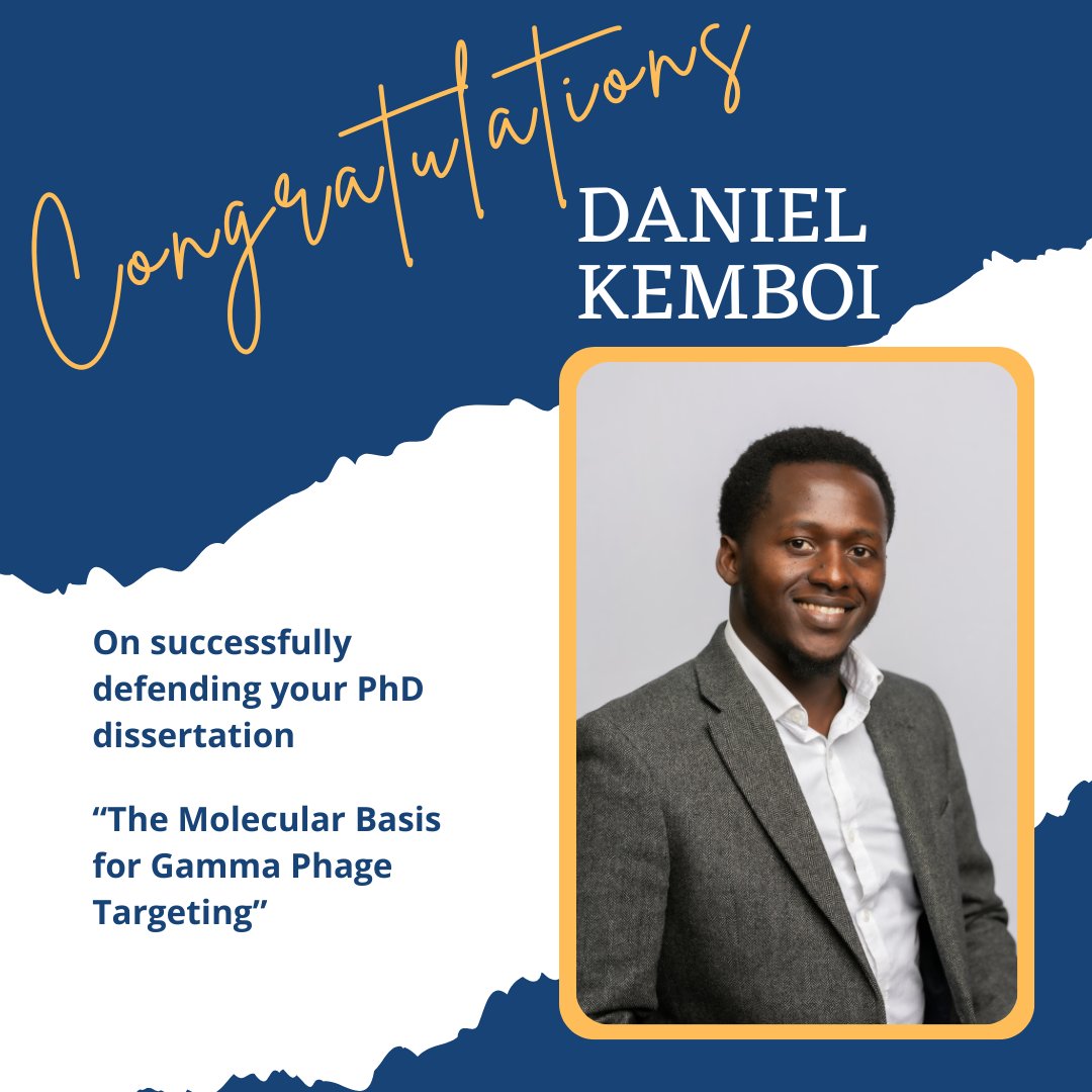IBBR (@umd_ibbr) on Twitter photo Join us in congratulating Daniel Kemboi on his successful PhD dissertation! <a href="/UMD_AGNR/">College of Agriculture & Natural Resources</a>
ibbr.umd.edu/news/congratul… Join us in congratulating Daniel Kemboi on his successful PhD dissertation! <a href="/UMD_AGNR/">College of Agriculture & Natural Resources</a>
ibbr.umd.edu/news/congratul…