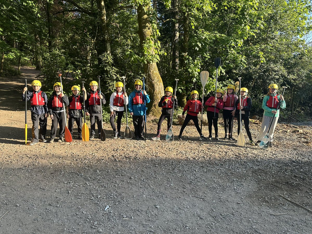 SaintJosephsRC's tweet photo. We are all prepared for our next activity - paddle boarding #stjoeshwb #schoolcamp https://t.co/6x1RP2NI9q