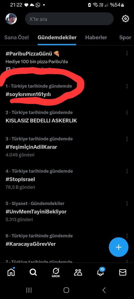 Sevgili Çerkesler TT'de 1. Sıradayız
Desteğe devam lütfen
#Soykırımın161Yılı 
Unutmadık unutturmayacağız
