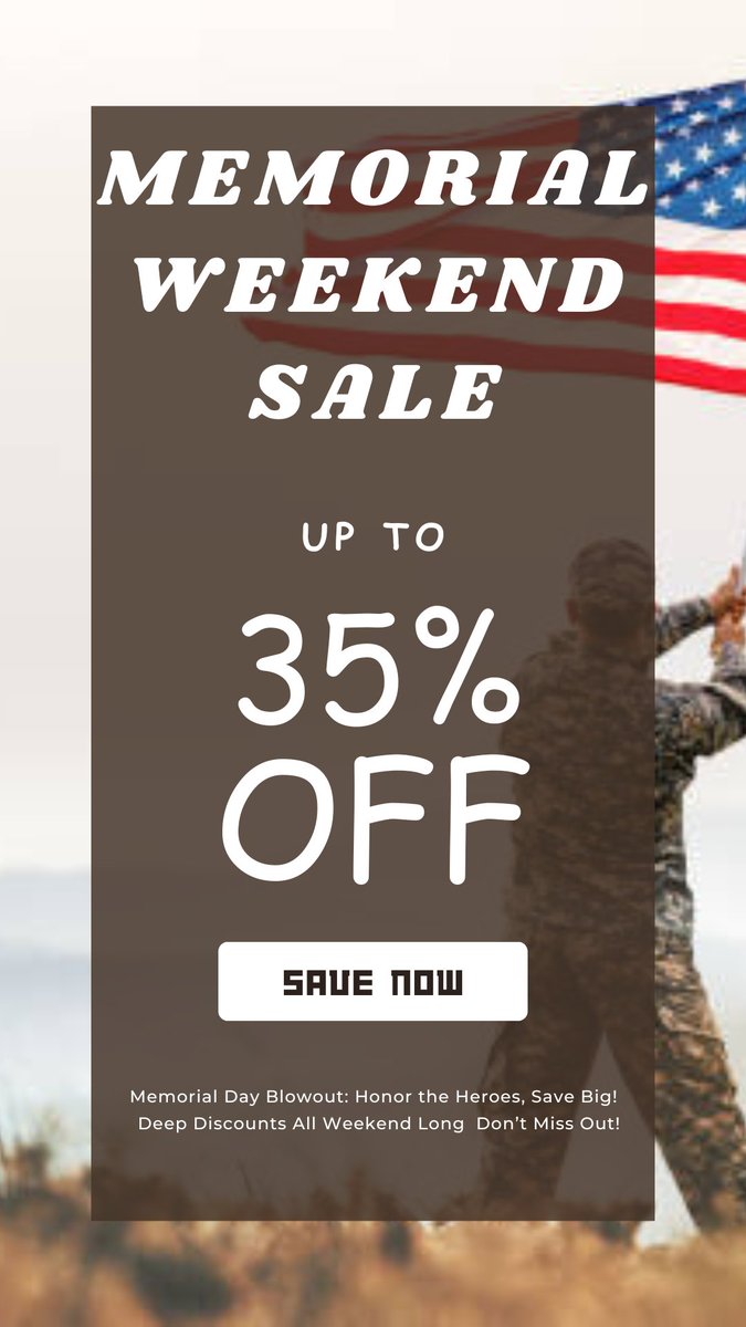 R_G_Graphics's tweet image. 🎉 Memorial Day Savings Are Here! 🇺🇸
Celebrate with 🔥 hot deals and cool designs all weekend long!
Don’t miss your chance to save big on custom graphics, logos, &amp;amp; merch.
🛒 Shop now → docs.google.com/forms/u/0/

#MemorialDaySale #MemorialDayWeekend #SmallBusinessSale #SupportLocal