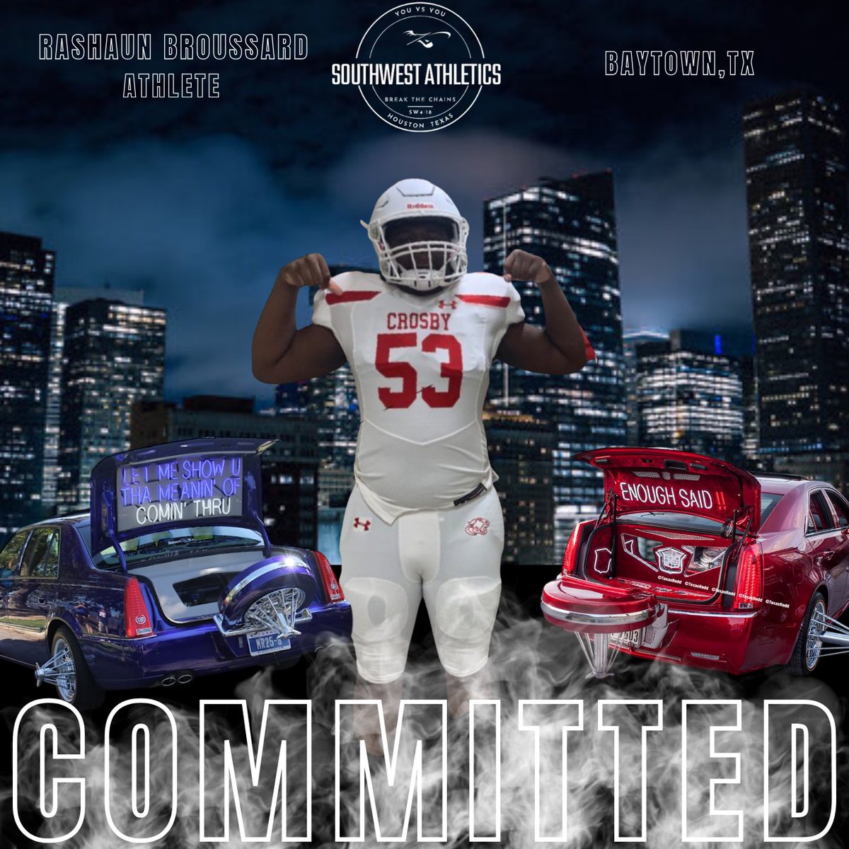 Rashaun Broussard (@rashaunbroussa4) on Twitter photo After a great conversation with Coach <a href="/JoshuaJack444/">Joshua Jackson</a> and <a href="/CoachQuis60/">HANCHO WILLIAMS</a> Proud to announce I’ll be continuing my academic and athletic journey at <a href="/SW_RaidersATH/">Community Christian College SW Raiders Athletics</a> 💙🏆 Big thanks to my family and coaches believing in me. Can’t wait to get to work with <a href="/SWRaidersFB/">Community Christian College SW Raiders Football</a> #Blessed #Committed After a great conversation with Coach <a href="/JoshuaJack444/">Joshua Jackson</a> and <a href="/CoachQuis60/">HANCHO WILLIAMS</a> Proud to announce I’ll be continuing my academic and athletic journey at <a href="/SW_RaidersATH/">Community Christian College SW Raiders Athletics</a> 💙🏆 Big thanks to my family and coaches believing in me. Can’t wait to get to work with <a href="/SWRaidersFB/">Community Christian College SW Raiders Football</a> #Blessed #Committed
