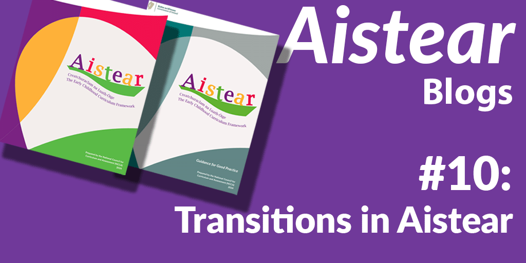 NCCA (@nccaie) on Twitter photo Our final blog in this series focuses on Transitions in Aistear, exploring the processes of transitions into, within and out of, the early childhood setting.
ncca.pulse.ly/mdepzs7rbs
#Aistear #earlyyears #ecec
<a href="/EarlyChildhdIRL/">Early Childhood Ireland</a> <a href="/EducationTREX/">T-REX</a> <a href="/Barnardos_IRL/">Barnardos Ireland</a> <a href="/OMEPIreland/">OMEP Ireland</a> Our final blog in this series focuses on Transitions in Aistear, exploring the processes of transitions into, within and out of, the early childhood setting.
ncca.pulse.ly/mdepzs7rbs
#Aistear #earlyyears #ecec
<a href="/EarlyChildhdIRL/">Early Childhood Ireland</a> <a href="/EducationTREX/">T-REX</a> <a href="/Barnardos_IRL/">Barnardos Ireland</a> <a href="/OMEPIreland/">OMEP Ireland</a>