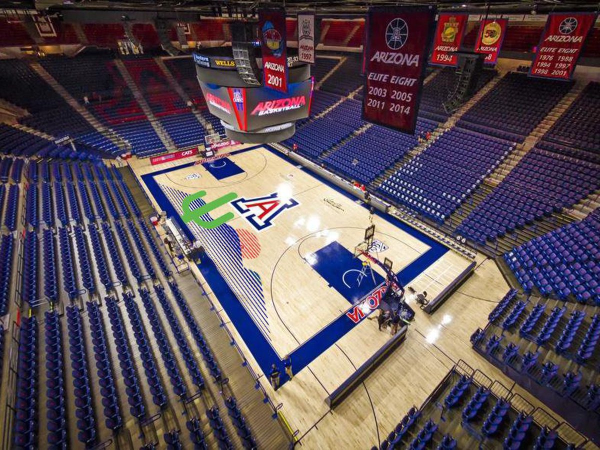 New court is AWESOME and if y’all don’t like you’ll learn to like it over the course of the season!