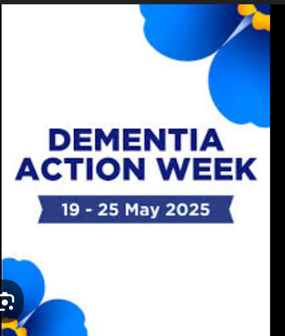 Dementia Action Week is an annual campaign led by the Alzheimer's Society to raise awareness about dementia and encourage action on the issue. It aims to highlight the importance of early diagnosis, improve support for people living with dementia and their families,