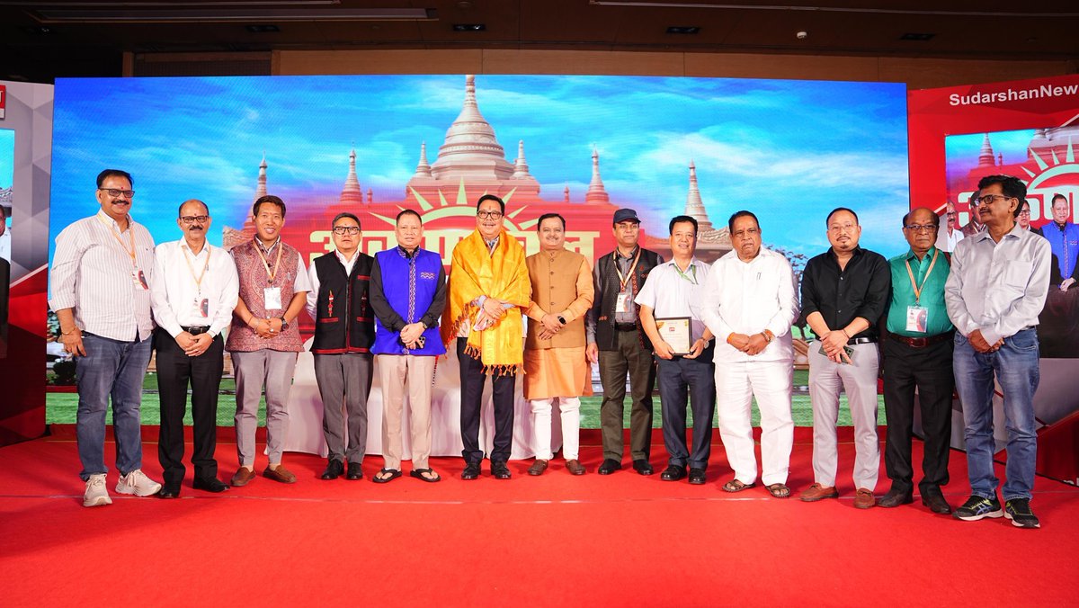 ChownaMeinBJP's tweet photo. My heartfelt gratitude to Chairman and Managing Director of Sudarshan News Channel, Shri @SureshChavhanke ji for announcing a ₹1 crore promotional campaign through their esteemed channel to boost Arunachal Tourism for a year.
I also extend my sincere thanks to Chavhanke ji for giving us an opportunity to highlight the success story, transformative journey and vast potentials of Arunachal Pradesh to the national platform through the Sudarshan Conclave 2025.
Support like this plays a vital role in bringing story of this frontier State to the mainland India
#SudarshanConclave #ViksitArunachal
@SudarshanNewsTV