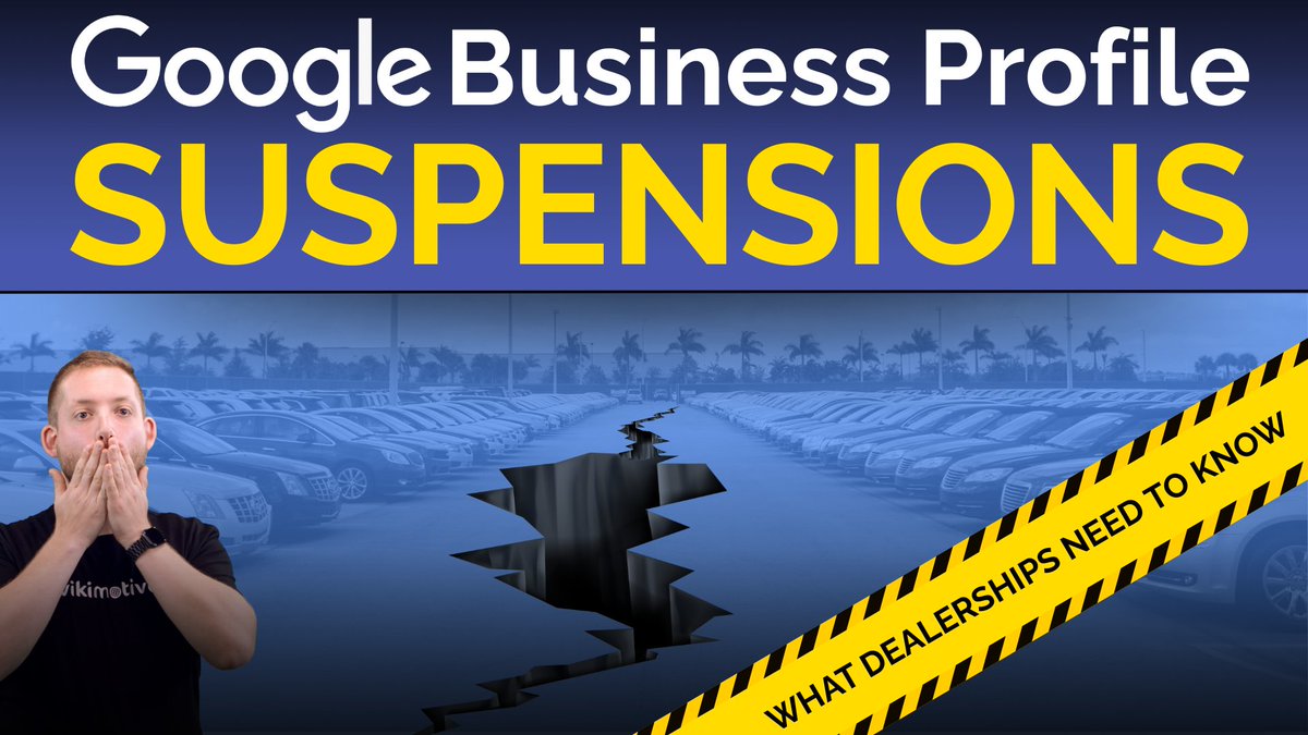 🚨 Dealerships nationwide are seeing Google Business Profiles suspended or unverified—without warning...

Here's what you need to know => bit.ly/4k36AT3