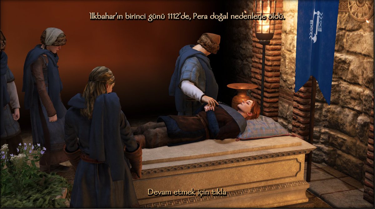 az önce tek evladım, kızım doğum yaparken öldü. Önce damadın klanını krallıktan attım, sonra kostoroving diye bir klandan iz bırakmadım. gerçek bannerlord'lar anlar.