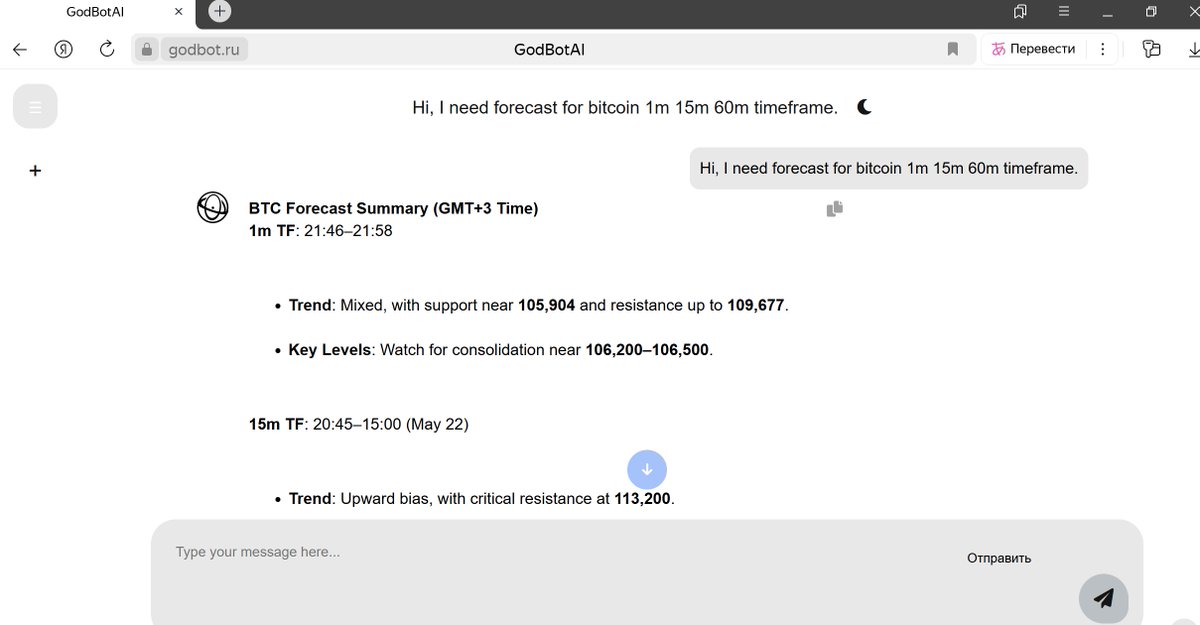 Godbot AI tweet media