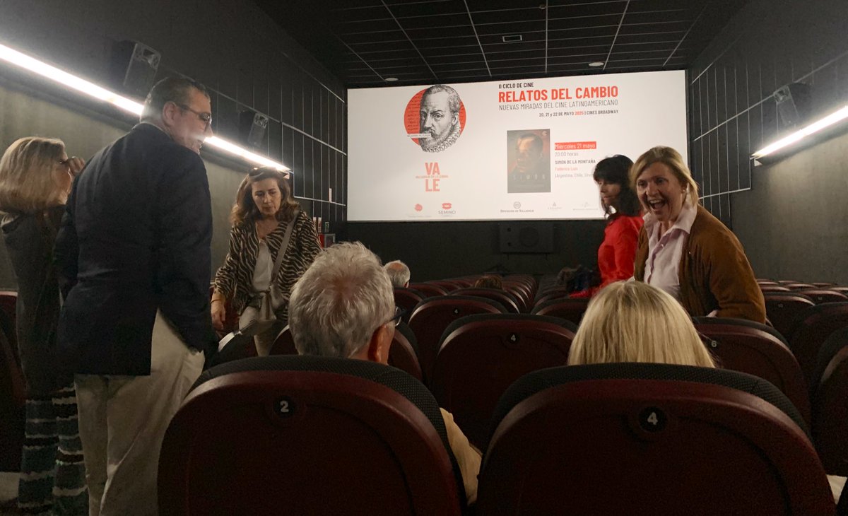Fundación Godofredo Garabito (@fundacionggg) on Twitter photo Ya estamos disfrutando de la película “Simón de la montaña”, segunda del ciclo de #cine “Relatos del cambio” del #VALE junto a <a href="/SEMINCI/">SEMINCI | Festival de Cine</a>.
Mañana última película, si te apetece venirte compra tu entrada aquí: vivetix.com/es/entradas-el… Ya estamos disfrutando de la película “Simón de la montaña”, segunda del ciclo de #cine “Relatos del cambio” del #VALE junto a <a href="/SEMINCI/">SEMINCI | Festival de Cine</a>.
Mañana última película, si te apetece venirte compra tu entrada aquí: vivetix.com/es/entradas-el…