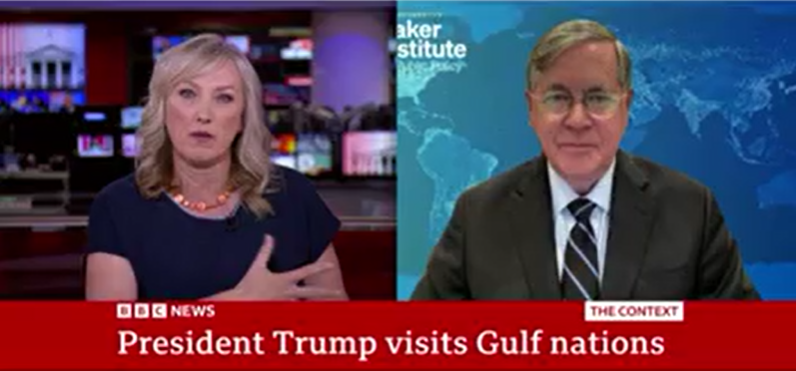 Edward P. Djerejian Center for the Middle East (@baker_epdctrme) on Twitter photo .<a href="/BakerInstitute/">Baker Institute</a> director <a href="/AmbSatterfield/">Ambassador David M. Satterfield</a> joined <a href="/BBCNews/">BBC News (UK)</a> to discuss president Trump's visit to the #Gulf. He noted his meeting with interim Syrian president Al-Sharaa & the importance of socio-economic stabilization in #Syria.
📺Watch the full interview: bit.ly/3H2mQ8q .<a href="/BakerInstitute/">Baker Institute</a> director <a href="/AmbSatterfield/">Ambassador David M. Satterfield</a> joined <a href="/BBCNews/">BBC News (UK)</a> to discuss president Trump's visit to the #Gulf. He noted his meeting with interim Syrian president Al-Sharaa & the importance of socio-economic stabilization in #Syria.
📺Watch the full interview: bit.ly/3H2mQ8q