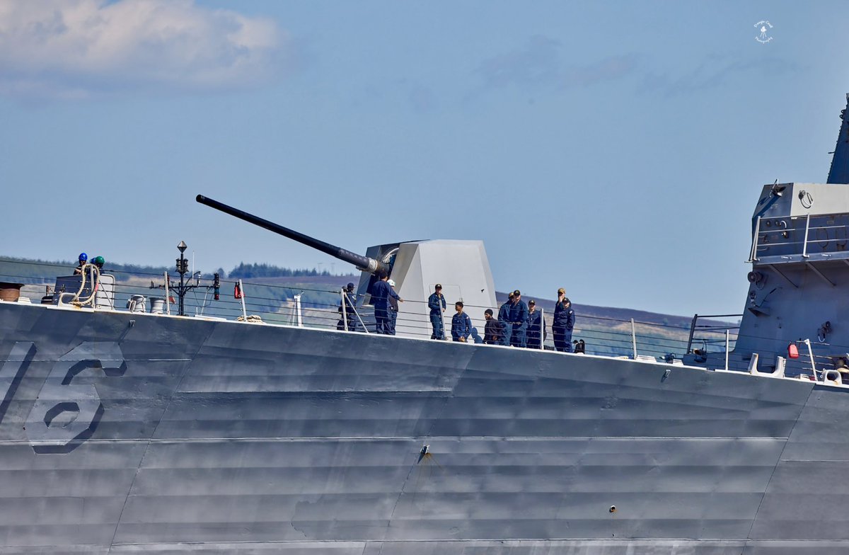 DougieCoullPix's tweet photo. USS Thomas Hudner arrives for her first time visit the HMNB Clyde this afternoon.
#ussthomashudner #hmnbclyde #shipping #usnavy #navy #photography https://t.co/Z4fn4BXhLC