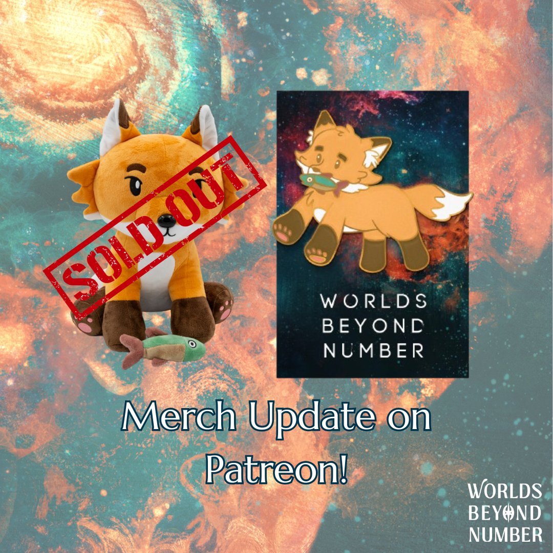 We can't believe this round of the Talking Fox Plush sold out in three days! Thank you so much for your continued support. So of course we're pulling out another Fox out of the hat.

We're launching a Fox enamel pin, now exclusively available for Patrons!

patreon.com/posts/129540142