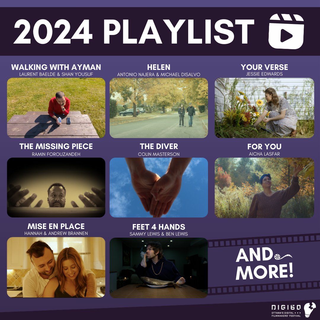 Let’s look back on the fantastic productions put together by our 2024 participating filmmakers. You can watch them on our YouTube playlist, or our website where you'll find the Vimeo uploads! ✨
⁠
📽️ YouTube: bit.ly/2024Digi60yout…
🌐 Website: bit.ly/2024Digi60webs…