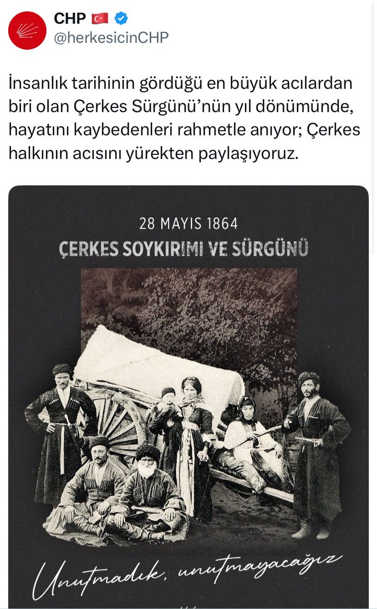 Tarihi hakikatleri net bir şekilde dile getirenlere teşekkür ederiz.
 #soykırımın161yılı