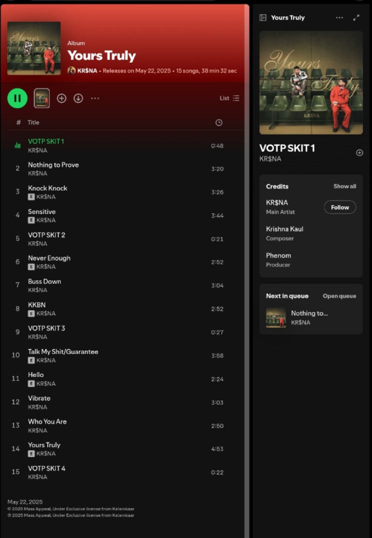 Tapping In 😭❤️
YOURS TRULY KRSNA