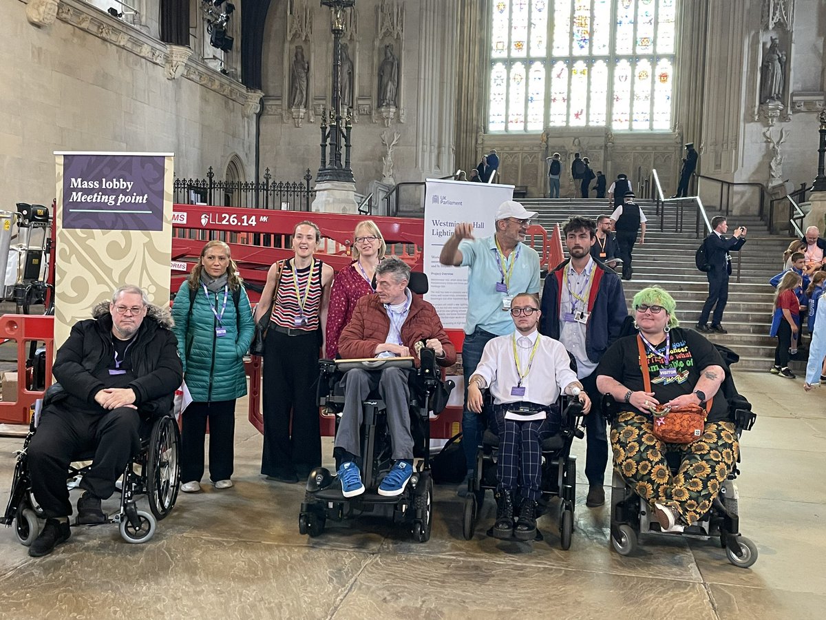 DPAC (@dis_ppl_protest) on Twitter photo #MassLobbyFromBenefitCuts
Thank you to the organisers of today’s mass lobby Of MPs in Parliament against disability benefit cuts here are a sample of pics
Photo Credit: <a href="/paulapeters2/">Paula Peters</a> #MassLobbyFromBenefitCuts
Thank you to the organisers of today’s mass lobby Of MPs in Parliament against disability benefit cuts here are a sample of pics
Photo Credit: <a href="/paulapeters2/">Paula Peters</a>