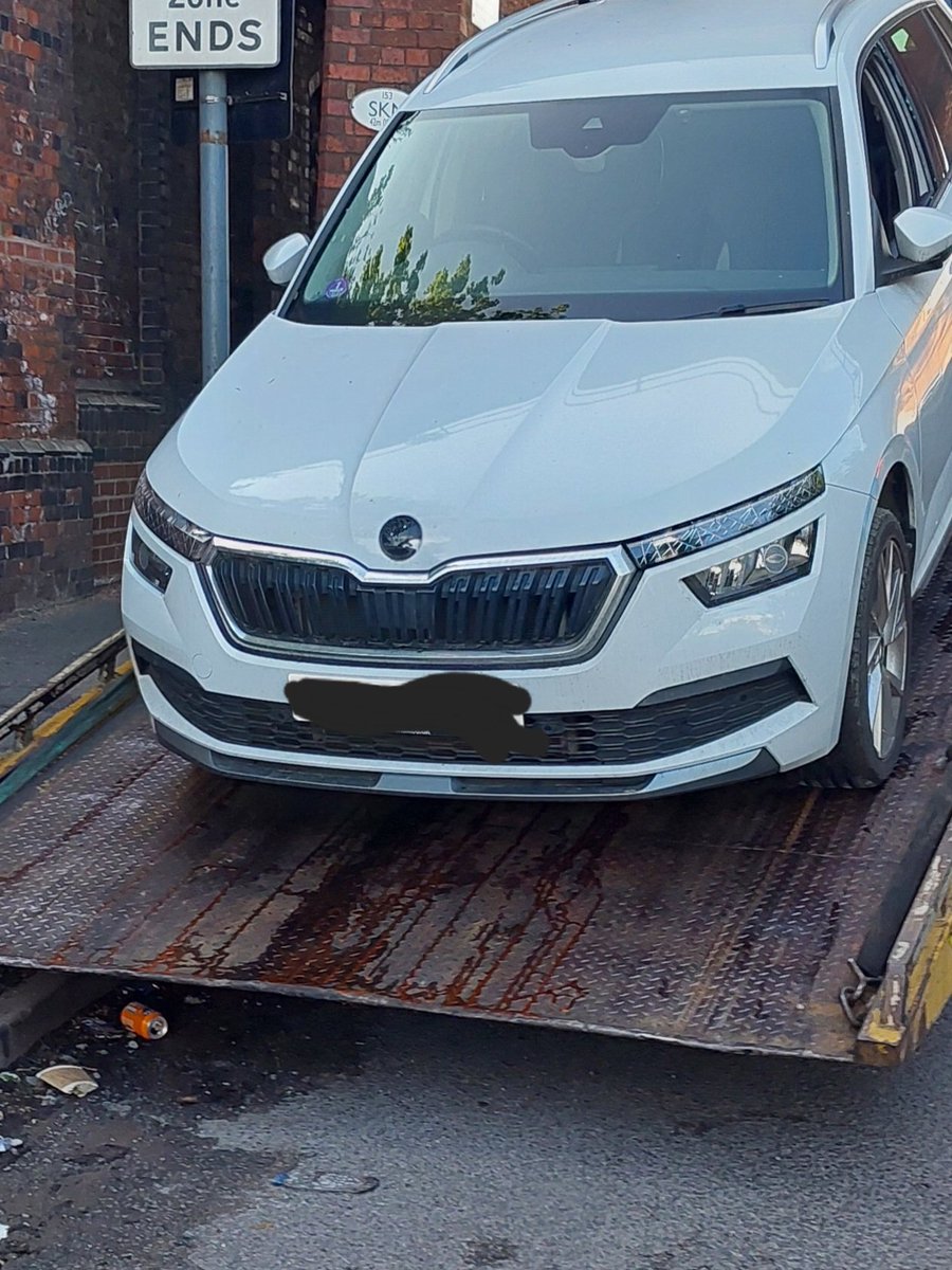 This reported  stolen vehicle found and recovered  whilst on patrol in Sparkbrook this evening #stolenrecovered @Nkir