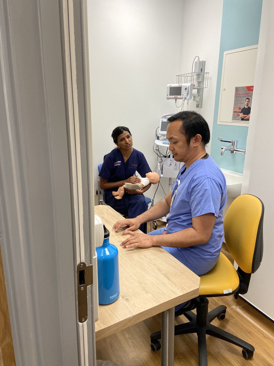 aewxhpdns's tweet photo. New Paediatric ED opening. Sim to make sure safety first. #PatientCare #patientsafety #paediatrics #newbuild #Simulation @WhippsCrossED @ratansiz @julesday61_day @FionaMccreesh @CGZimuto https://t.co/lCPINeZyRT