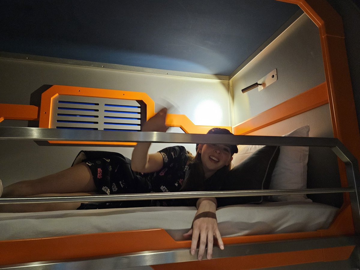 Decided to go back to the star wars hotel after all