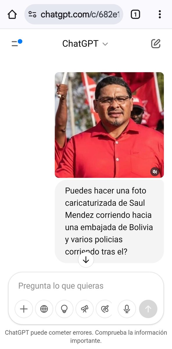 Caricatura generada con #chatgpt 🤣🤣🤣