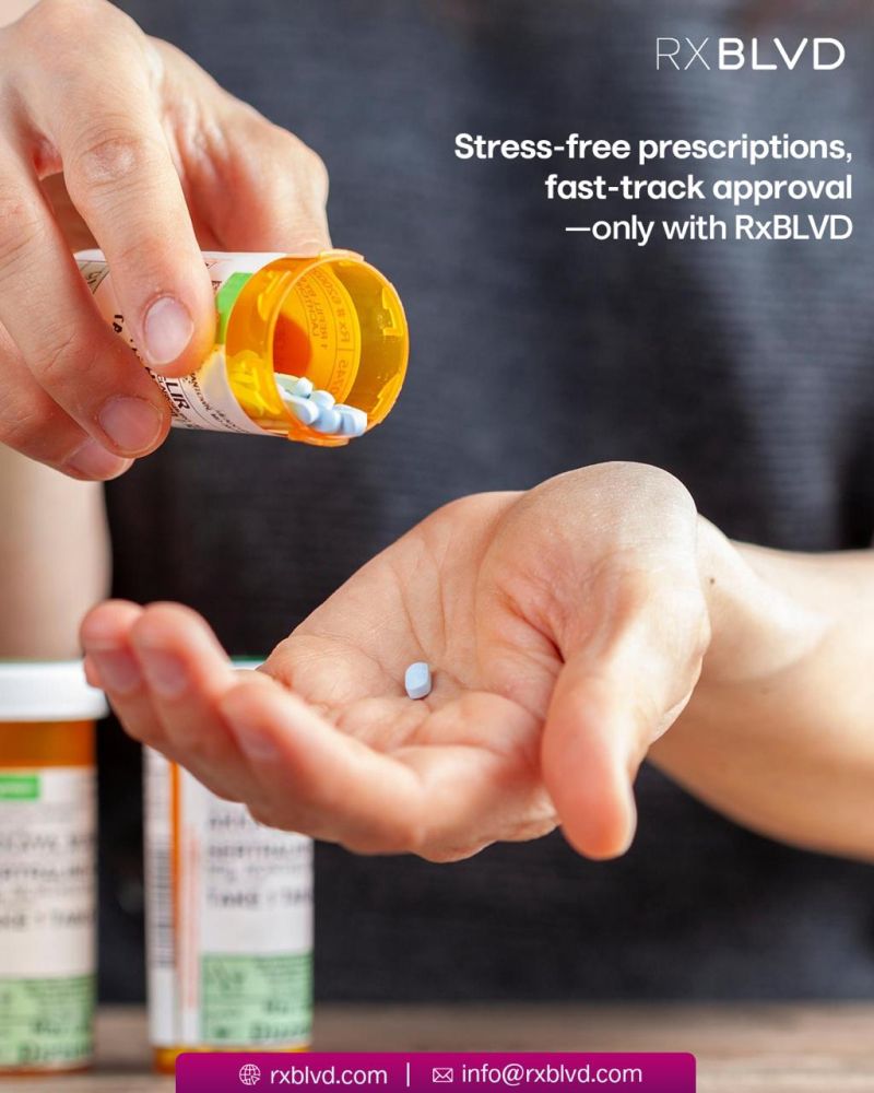 RxBlvd's tweet photo. Get your prescriptions approved without the wait.
 Choose RxBLVD for stress-free service that puts your health first.

🔗 Learn more at https://t.co/bN1RAL9BMQ

#RxBLVD #prescriptionmadeeasy #fastapproval #nomoredelays #healthcare #RxSolutions #wellnesswithoutwait #modernmedicine https://t.co/lfvDYDsqia