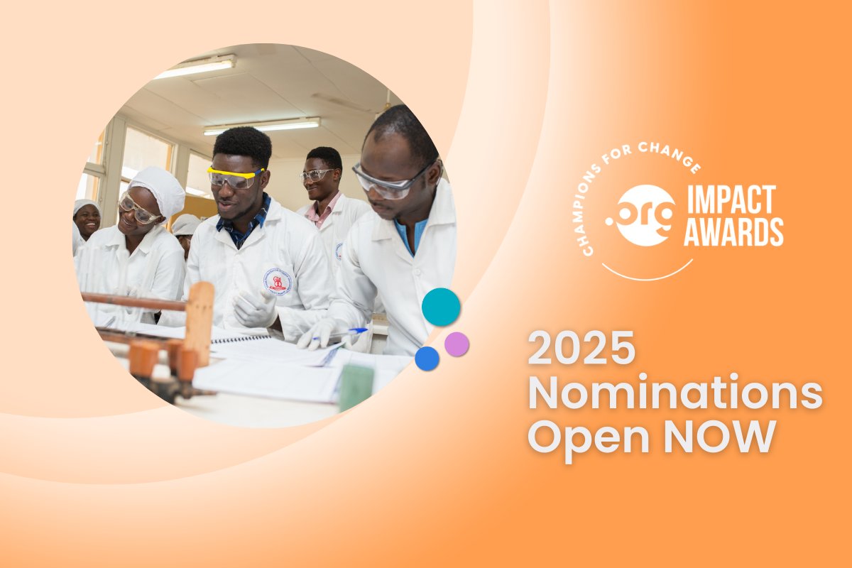 Nominations for the 2025 #ORGImpactAwards are open NOW until June 4th! The awards are free to enter and winners will have the opportunity to receive up to a $50,000 USD donation! Nominate your #ORG TODAY: orgimpactawards.org