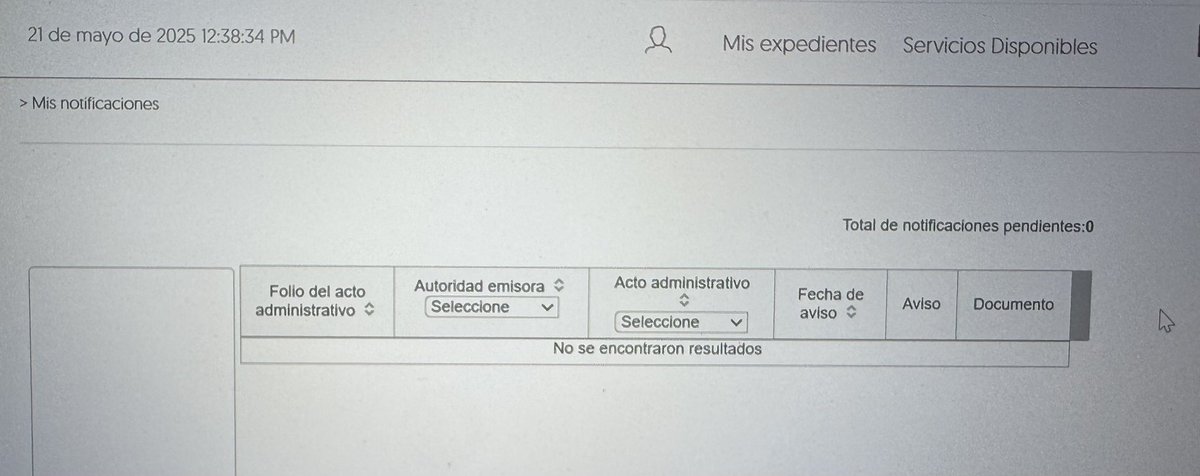 ramirezmarko's tweet photo. @EL2MEGAS @SATMX Ok entonces sigue en revisión, gracias por la guía directa y con screenshot. Mi apartado de notificaciones muestra: 0 https://t.co/A7SHQ1ydpm