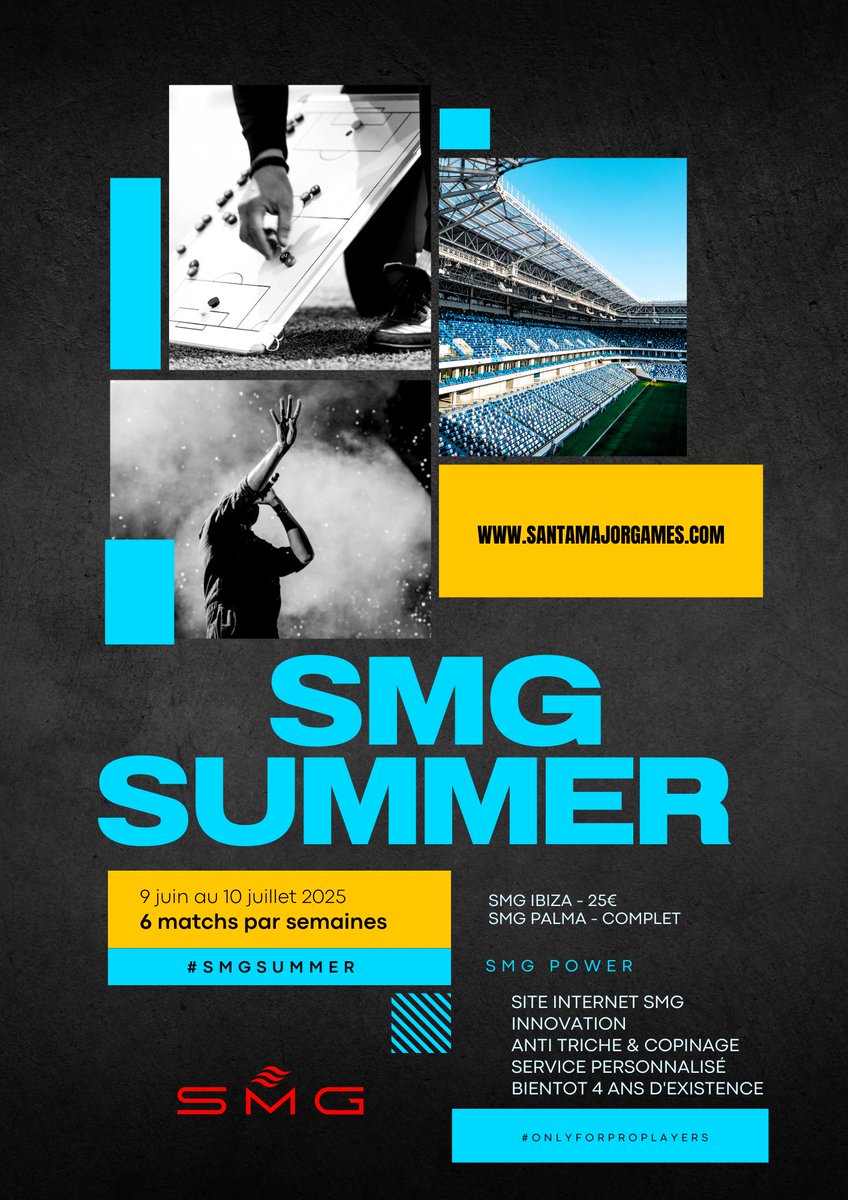 SMG France 🇨🇵 (@smgfrance) on Twitter photo On recommande fort 🔥🔥🔥
📲 INSCRIPTIONS & COMPÉTITIONS SMG
discord.gg/7hDGGHZQBa
💻 WEBSITE SMG_
santamajorgames.com
By <a href="/TheDream_SMG/">Santa Major Games</a> @SMGFrance @Community_SMG On recommande fort 🔥🔥🔥
📲 INSCRIPTIONS & COMPÉTITIONS SMG
discord.gg/7hDGGHZQBa
💻 WEBSITE SMG_
santamajorgames.com
By <a href="/TheDream_SMG/">Santa Major Games</a> @SMGFrance @Community_SMG