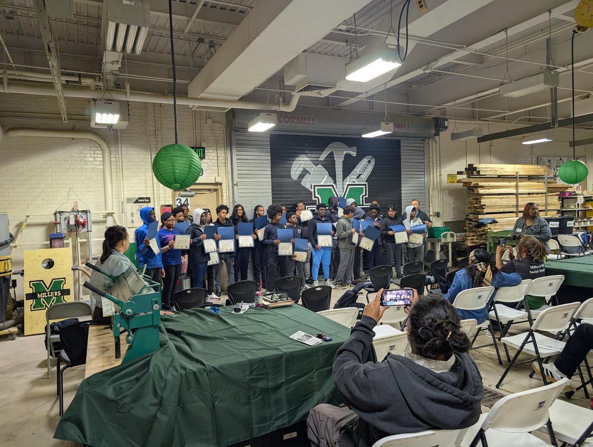 MrsAkersTechEd (@rakersrea) on Twitter photo Celebrating Milford Mill Academy Building Construction Trades students today. BCT NCCER Core Awards Ceremony <a href="/CTE_BaltCoPS/">BCPS CTE Office</a> <a href="/MiVidaMParham/">MiVida M. Parham (She/Her)</a> Celebrating Milford Mill Academy Building Construction Trades students today. BCT NCCER Core Awards Ceremony <a href="/CTE_BaltCoPS/">BCPS CTE Office</a> <a href="/MiVidaMParham/">MiVida M. Parham (She/Her)</a>