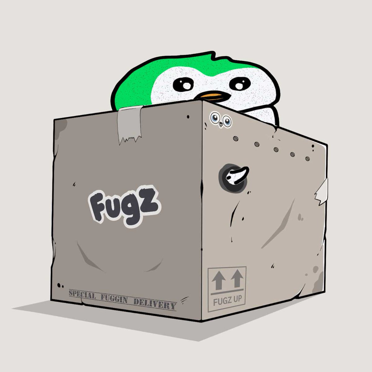 Peengu is visibly excited for the <a href="/FugzOfficial/">Fugz</a> mint tomorrow.

You can still join the giveaway!