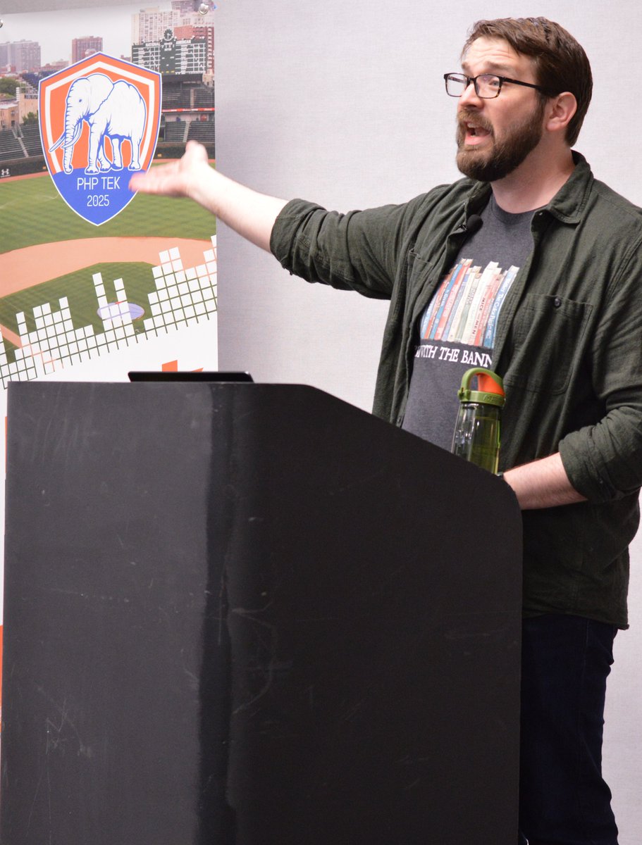 PHP Tek conference tweet media